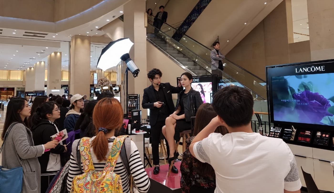 랑콤 현장